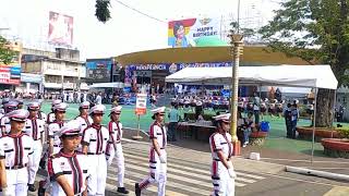 SIENA COLLEGE OF TIGAON PEÑAFRANCIA MILITARY PARADE 2023 [upl. by Ahcirt]