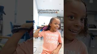 Watch My 5YearOld Slay a Side Part Sleek Ponytail  Easy Kids’ Natural Hair Tutorial [upl. by Ahsitruc]