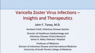 VaricellaZoster Infections Insights and Therapeutics [upl. by Etteoj501]