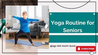 Seated Yoga for Seniors Boost Flexibility and Mobility [upl. by Ahsiekat]