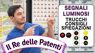 SEGNALI LUMINOSI  IL RE DELLE PATENTI  PATENTE B  ESAME DI TEORIA [upl. by Solita735]