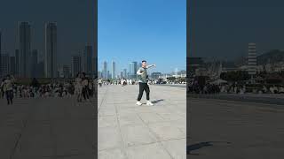 Xinghai square Dalian China Freestyle dance hiphop MCTR  mad city dance dalian танцы [upl. by Nueovas38]