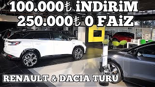 Renault amp Dacia Bayi Gezisi 100000₺ İndirim amp 250000₺ 0 Faiz Kampanyası [upl. by Lot]