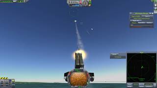 Kerbal Space Program  SAM shoots down cruise missile Air defence system [upl. by Kered954]