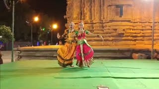 shiva tandava stotram kuchipudi dance perfomence by chaitra and prasanna composed by G Haritha [upl. by Yard]