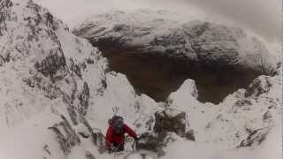 Aonach Eagach in winter [upl. by Bang]