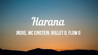 Harana Lyric video  Jnske MC Einstein Bullet D Flow G [upl. by Laura692]