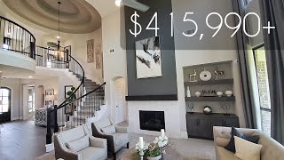 MUST SEE  BUILD THIS HOME FROM ONLY 415k  MODEL HOME TOUR [upl. by Nevi]