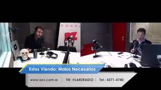 Álvaro Zicarelli dialoga sobre la idiotez de los conspiranoicos en MalosNecesarios [upl. by Kakalina]