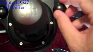 Logitech G27 H Shifter and the Fanatec Porsche Wheel H Shifter [upl. by Kevina]