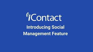 Introducing iContacts Social Management Feature Powered By AI [upl. by Lrak399]