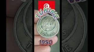 TUNISIE 100 Francs Protectorat français الحماية الفرنسيةالمملكة التونسية bajou money [upl. by Damalus]