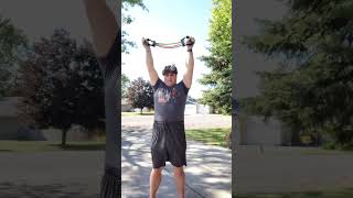 Classic Exercises With Chest Expander 140 lbs Resistance [upl. by Eelan]