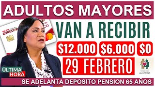 🔴ADELANTA PAGO A MAYORES 65 AÑOS  MONTO A RECIBIR🔔 [upl. by Naynek181]