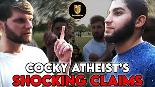 MUST WATCH Arrogant Atheists Humiliate Themselves  Muhammed Ali  Speakers Corner [upl. by Costanza]