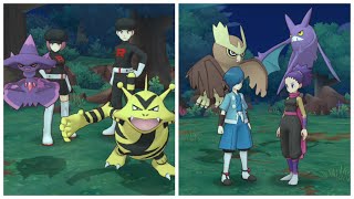 Pokemon Masters EX Falkner With His Giant Noctowl Team Up With Janine To Take Down Team Rocket [upl. by Durwood]