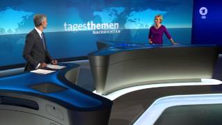 tagesthemen 2215 Uhr 10092015 [upl. by Netsirt]