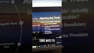 Unlocking the Secrets of Irrevocable Trusts How to Maneuver and Achieve Your Desired Results [upl. by Ytoc]
