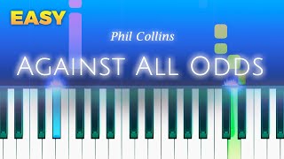 Phil Collins  Against All Odds  EASY Piano TUTORIAL by Piano Fun Play [upl. by Tamah617]