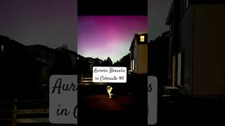 Aurora Borealis Northern Lights were visible in Colorado USA [upl. by Perretta]