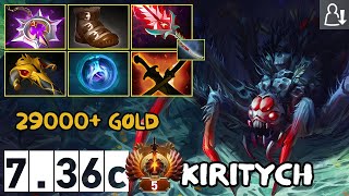 Kiritych  Broodmother Necrotic Webs Carry  29000 gold  736c  Immortal Dota 2 Pro Plays [upl. by Archy]