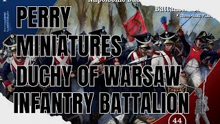 28mm Napoleonic Perry miniatures duchy of Warsaw [upl. by Martina]