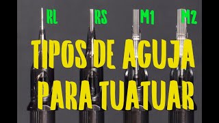 Tipos de Agujas para Tatuar [upl. by Moira971]