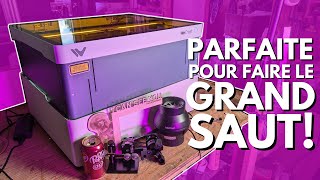 Votre premier graveur laser WeCreat Vision 20w [upl. by Eugirne]