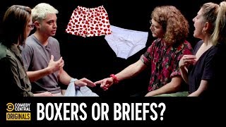 Boxers vs Briefs – Agree to Disagree [upl. by Ramirol]