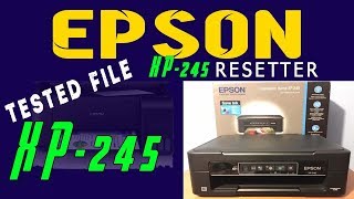 Epson XP245 EURO Resetter XP245 EURO Resetter Tested Worked 100 [upl. by Manya]