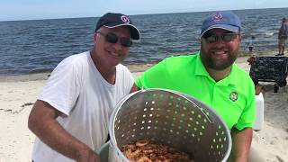 Shrimp Boil on the Beach [upl. by Llezo]