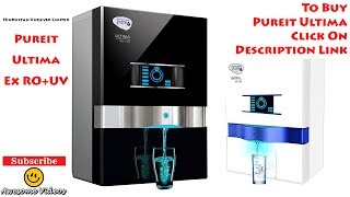 Pureit Ultima Mineral ROUVMF Unbox  Pureit Smart Water Purifier Installation  HUL Copper Mineral [upl. by Lynea]