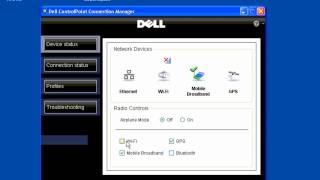 Dell WiFi amp Mobile Broadband Connection Manager [upl. by Wentworth]