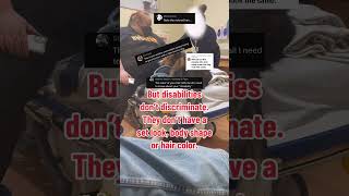 Invisible disabilities exist servicedog dogs viral education goviral servicedogs disabled [upl. by Leirvag]