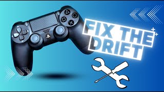 PS4 Controller  Drift issue and how to FIX it [upl. by Ulland]