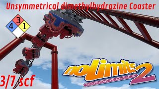 Unsymmetrical dimethylhydrazine Coaster No Limits 2 [upl. by Ormand345]