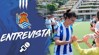 ENTREVISTA  Maider Altuna quotLa Real es una familiaquot  Real Sociedad [upl. by Nymrak]