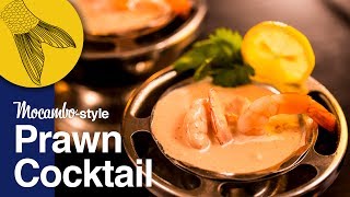 Prawn Cocktail—Mocambostyle  Shrimp Cocktail  Cocktail Sauce Recipe [upl. by Bartosch]