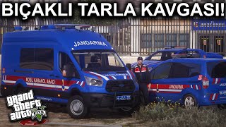 TARLADA KAVGA ÇIKTI   MOBİL KARAKOL DEVRİYE   GTA 5 ROLEPLAY [upl. by Anneuq]