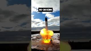 Russias RS28 Sarmat The Ultimate ICBMshorts [upl. by Linus]