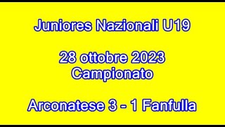 20231028 Arconatese Fanfulla [upl. by Horacio640]