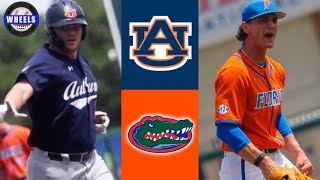 Auburn vs 3 Florida Highlights  2023 College Baseball Highlights [upl. by Darbee]