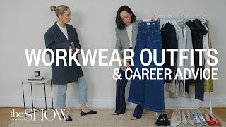 Office Outfits Haul Career Advice amp Day In The Life Of A Female Founder  SheerLuxe Show [upl. by Englebert]