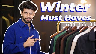 10 MUST HAVE WINTER CLOTHES FOR MEN  FALL WINTER ESSENTIALS FOR MEN 2023 [upl. by Nomzed795]