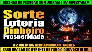 DIFERENTE DE TUDO 1 2 MILÊNIOS DERRAMANDO MILAGRES SEM LIMITES SORTE LOTERIA DINHEIRO E RIQUEZA [upl. by Adela296]