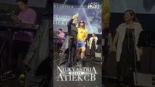 REZA ARTAMEVIA amp ATIEK CB fypシ konser penyanyi 2024 balaisarbini konserjakarta jabodetabek [upl. by Eahsat]