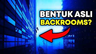 Gw Menemukan Bentuk ASLI The Backrooms The Blue Channel Explained [upl. by Rinna]