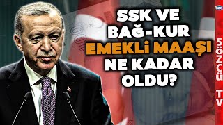 SSK BağKur Emekli Ek Zammı Netleşti En Düşük Emekli Maaşı Ne Kadar Oldu [upl. by Euqitsym]