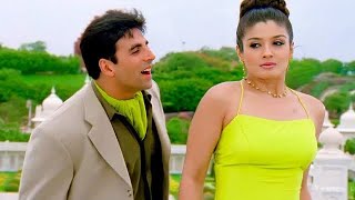 Dil Churaya Apne 4k HD Video  Akshay Kumar Raveena Tandon  Alka Yagnik Vinod Rathod  90s Song [upl. by Lathrope]