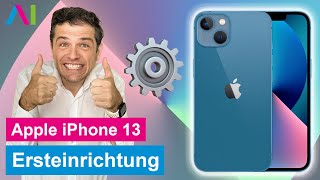 Apple iPhone 13 einrichten [upl. by Suoiluj599]